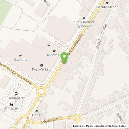 Standortübersicht der Tankstelle E.ON Drive GmbH in 52477 Alsdorf