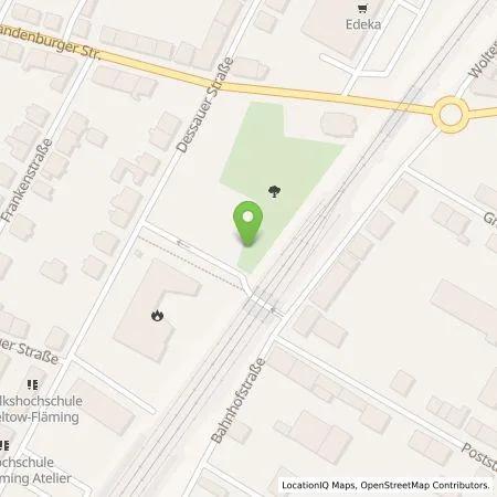 Standortübersicht der Tankstelle E.ON Drive GmbH in 14943 Luckenwalde