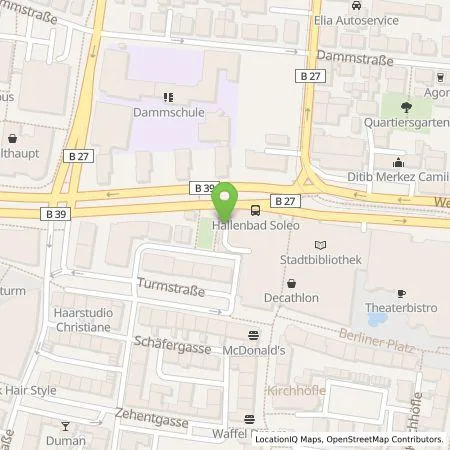 Standortübersicht der Tankstelle E.ON Drive GmbH in 74072 Heilbronn