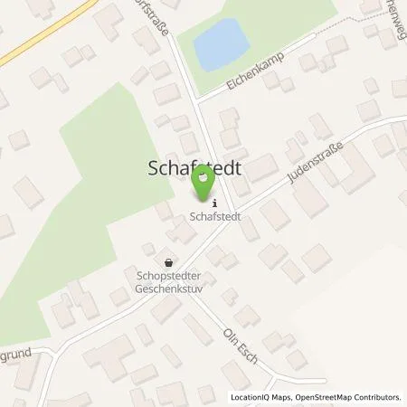 Standortübersicht der Tankstelle E.ON Drive GmbH in 25725 Schafstedt