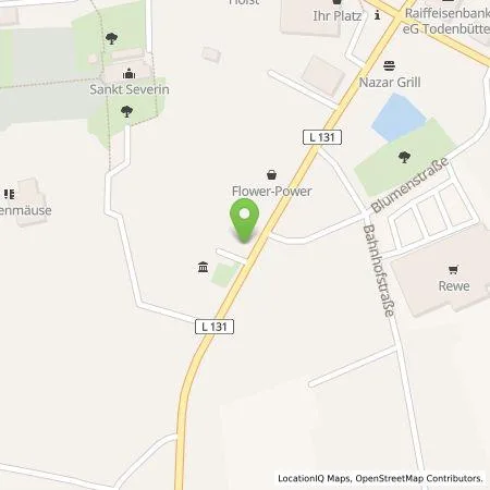 Standortübersicht der Tankstelle E.ON Drive GmbH in 25557 Hanerau-Hademarschen