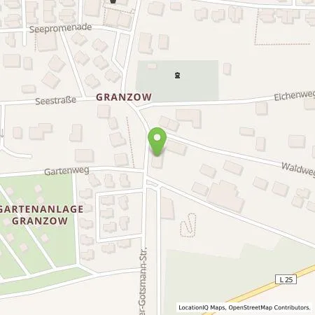 Standortübersicht der Tankstelle E.ON Drive GmbH in 17252 Mirow