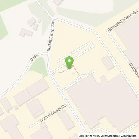 Standortübersicht der Tankstelle E.ON Drive GmbH in 33428 Harsewinkel