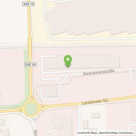 Standortübersicht der Tankstelle E.ON Drive GmbH in 84130 Dingolfing