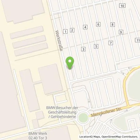 Standortübersicht der Tankstelle E.ON Drive GmbH in 84130 Dingolfing