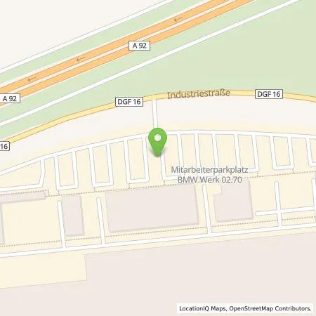 Standortübersicht der Tankstelle E.ON Drive GmbH in 84130 Dingolfing