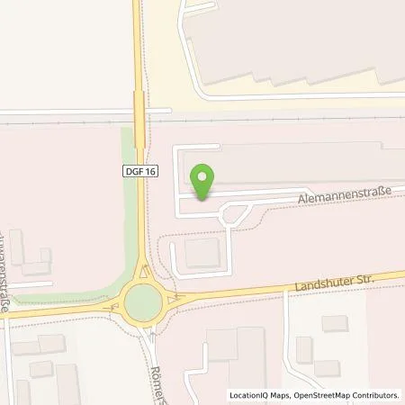 Standortübersicht der Tankstelle E.ON Drive GmbH in 84130 Dingolfing