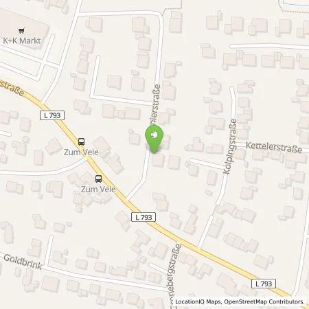 Standortübersicht der Tankstelle E.ON Drive GmbH in 59320 Ennigerloh-Ostenfelde