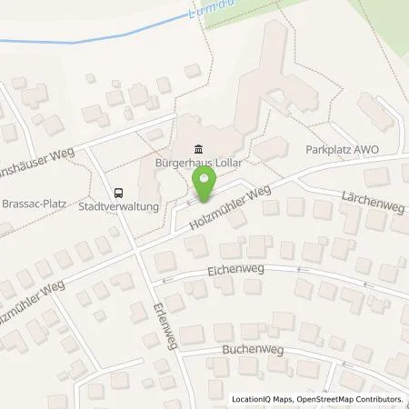 Standortübersicht der Tankstelle E.ON Drive GmbH in 35457 Lollar