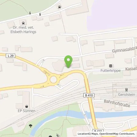 Standortübersicht der Tankstelle E.ON Drive GmbH in 54568 Gerolstein