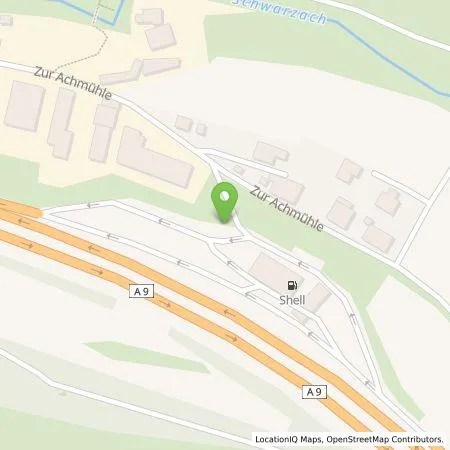 Standortübersicht der Tankstelle E.ON Drive GmbH in 91171 Greding