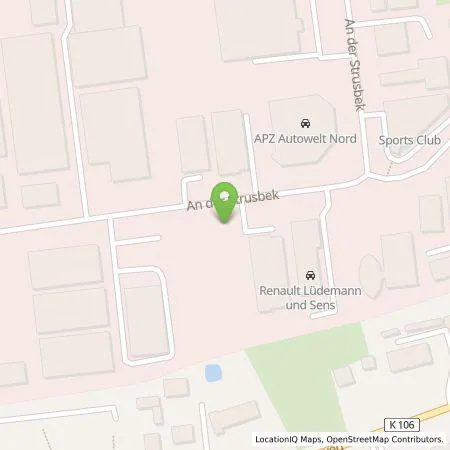 Standortübersicht der Tankstelle E.ON Drive GmbH in 22926 Ahrensburg