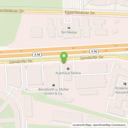 Standortübersicht der Tankstelle E.ON Drive GmbH in 81677 München