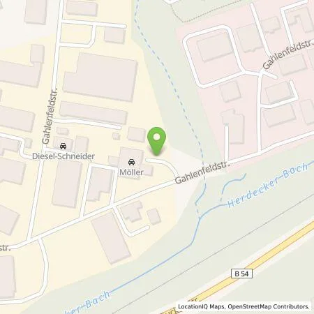 Standortübersicht der Tankstelle E.ON Drive GmbH in 58313 Herdecke