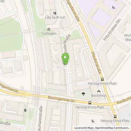 Standortübersicht der Tankstelle SWM Versorgungs GmbH in 81373 München