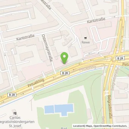 Standortübersicht der Tankstelle E.ON Drive GmbH in 80937 München