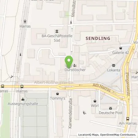 Standortübersicht der Tankstelle SWM Versorgungs GmbH in 81373 München