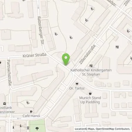 Standortübersicht der Tankstelle SWM Versorgungs GmbH in 81373 München