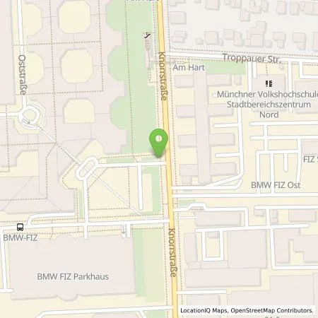 Standortübersicht der Tankstelle E.ON Drive GmbH in 80937 München