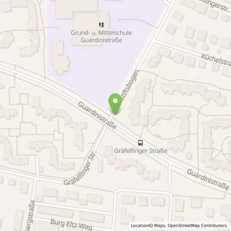 Standortübersicht der Tankstelle SWM Versorgungs GmbH in 81375 München