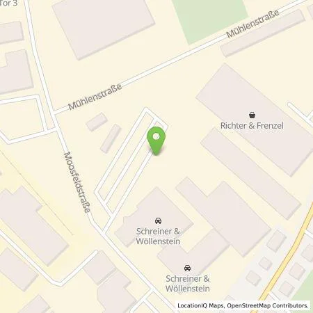 Standortübersicht der Tankstelle E.ON Drive GmbH in 84030 Landshut