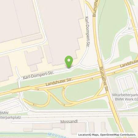 Standortübersicht der Tankstelle E.ON Drive GmbH in 84130 Dingolfing