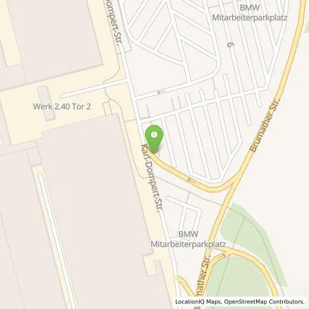 Standortübersicht der Tankstelle E.ON Drive GmbH in 84130 Dingolfing