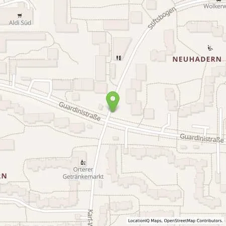 Standortübersicht der Tankstelle SWM Versorgungs GmbH in 81375 München