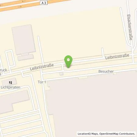 Standortübersicht der Tankstelle E.ON Drive GmbH in 93055 Regensburg