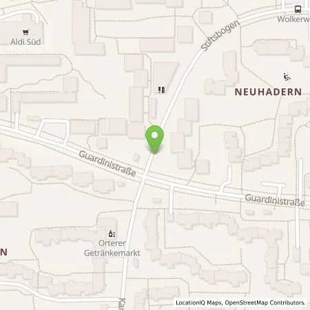 Standortübersicht der Tankstelle SWM Versorgungs GmbH in 81375 München