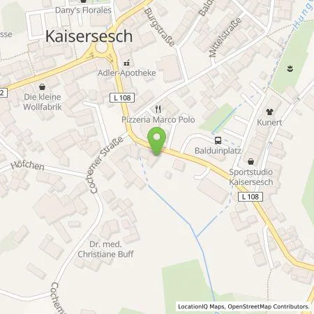 Standortübersicht der Tankstelle E.ON Drive GmbH in 56759 Kaiseresch