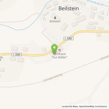 Standortübersicht der Tankstelle E.ON Drive GmbH in 35753 Greifenstein