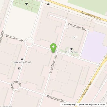 Standortübersicht der Tankstelle E.ON Drive GmbH in 14482 Potsdam