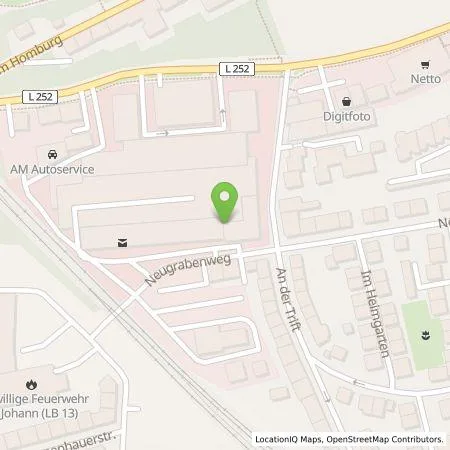 Standortübersicht der Tankstelle E.ON Drive GmbH in 66123 Saarbrücken