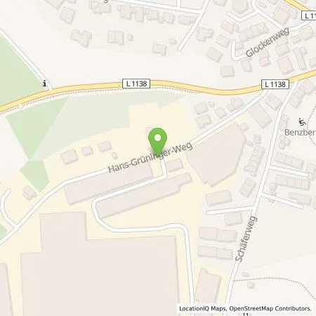 Standortübersicht der Tankstelle E.ON Drive GmbH in 71706 Markgröningen