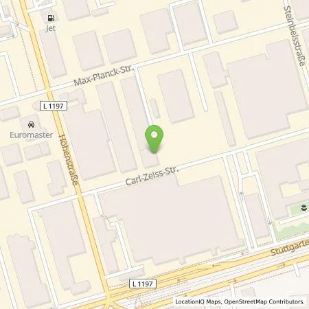 Standortübersicht der Tankstelle E.ON Drive GmbH in 70736 Fellbach