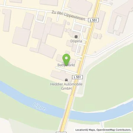 Standortübersicht der Tankstelle E.ON Drive GmbH in 45721 Haltern