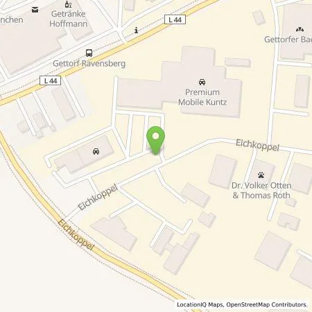 Standortübersicht der Tankstelle E.ON Drive GmbH in 24214 Gettorf