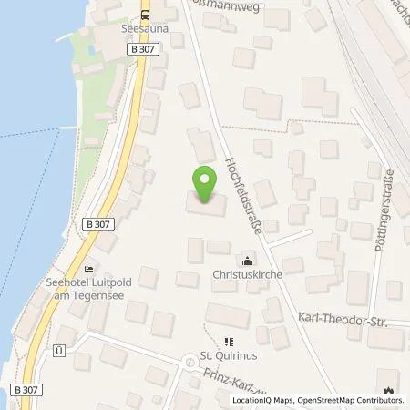 Standortübersicht der Tankstelle E.ON Drive GmbH in 83684 Tegernsee