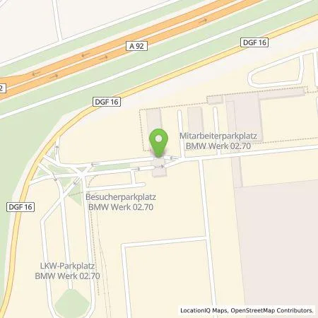 Standortübersicht der Tankstelle E.ON Drive GmbH in 84130 Dingolfing