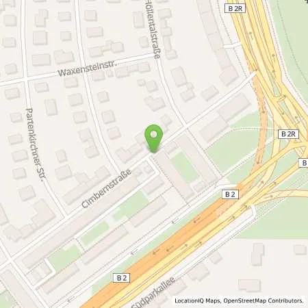 Standortübersicht der Tankstelle SWM Versorgungs GmbH in 81377 München