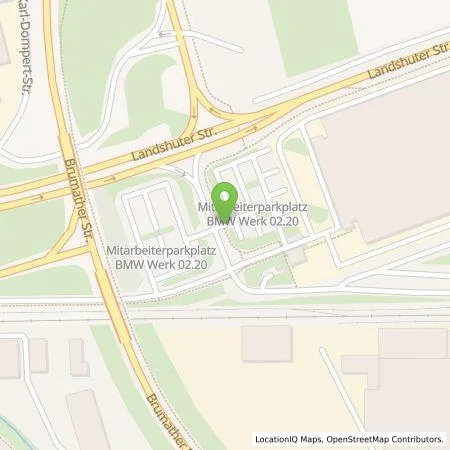 Standortübersicht der Tankstelle E.ON Drive GmbH in 84130 Dingolfing