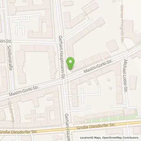 Standortübersicht der Tankstelle Schubert Motors GmbH in 39108 Magdeburg