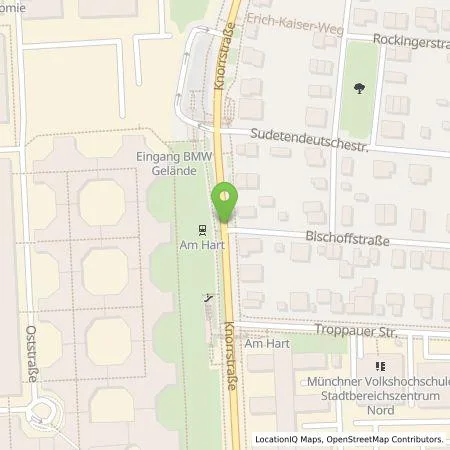 Standortübersicht der Tankstelle E.ON Drive GmbH in 80937 München