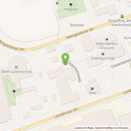 Standortübersicht der Tankstelle E.ON Drive GmbH in 84130 Dingolfing