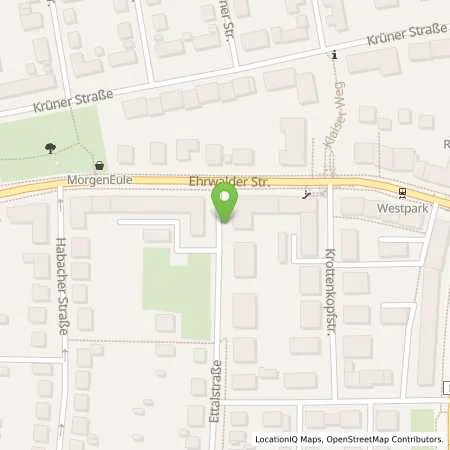 Standortübersicht der Tankstelle SWM Versorgungs GmbH in 81377 München