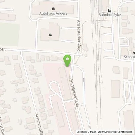 Standortübersicht der Tankstelle E.ON Drive GmbH in 28857 Syke