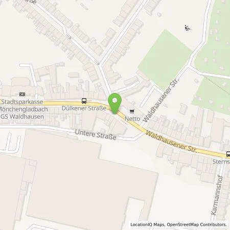 Standortübersicht der Tankstelle HOCHTIEF Ladepartner GmbH in 41068 Mönchengladbach