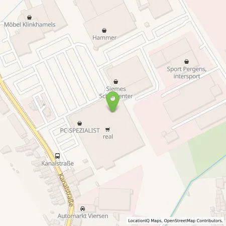 Standortübersicht der Tankstelle GRB FMZ Zwei Ltd. & Co. KG in 41748 Viersen