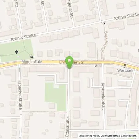 Standortübersicht der Tankstelle SWM Versorgungs GmbH in 81377 München